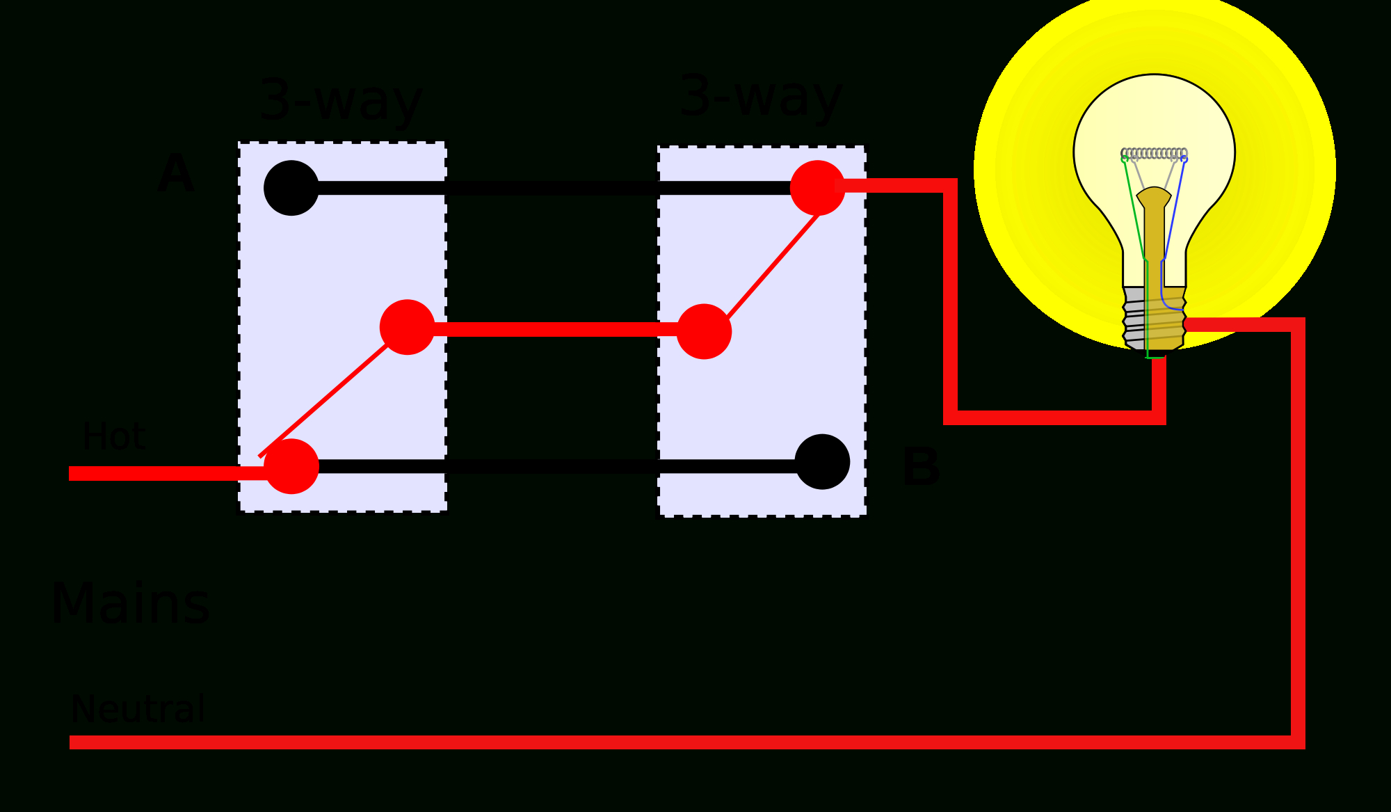 Electrical - Coast 3-Way -- Does This Conform With Code? - Home - 3 Way Lamp Switch Wiring Diagram