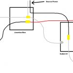 Electrical   How Can I Wire Two Switched Outlets But Power Is   Junction Box Wiring Diagram