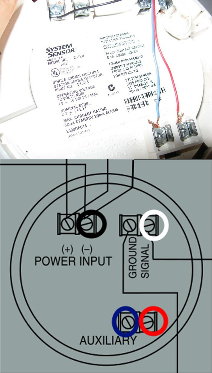 Electrical - Need Help With Correct Wiring When Replacing A - 4 Wire Smoke Detector Wiring Diagram