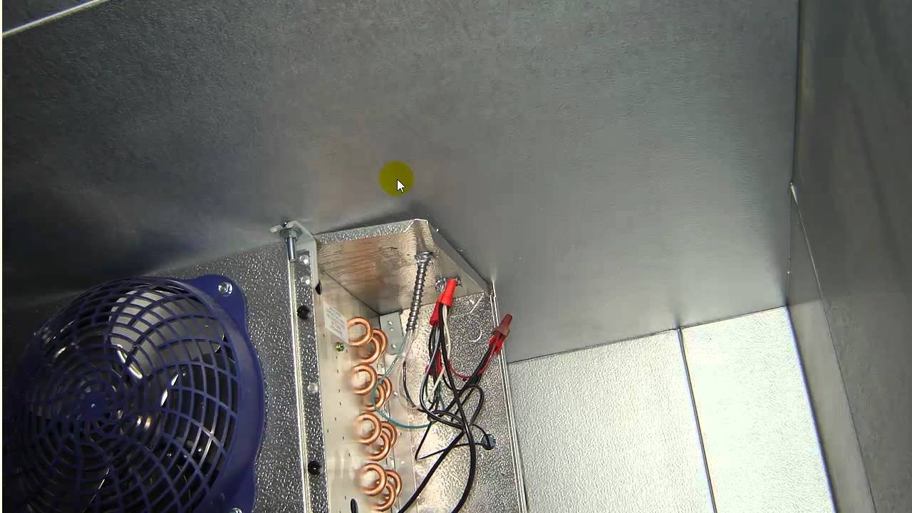 Electrical Wiring For A Walk In Freezer - Youtube - Standard Electric Fan Wiring Diagram