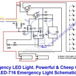 Emergency Led Lights. Powerful & Cheap Led 716 Circuit   Led Wiring Diagram