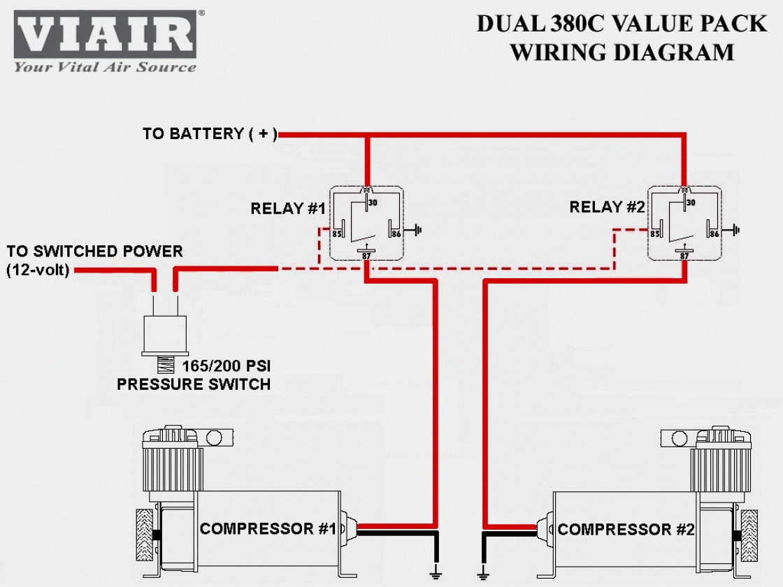 Air Compressor Pressure Switch Wiring Diagram - Cadician's Blog