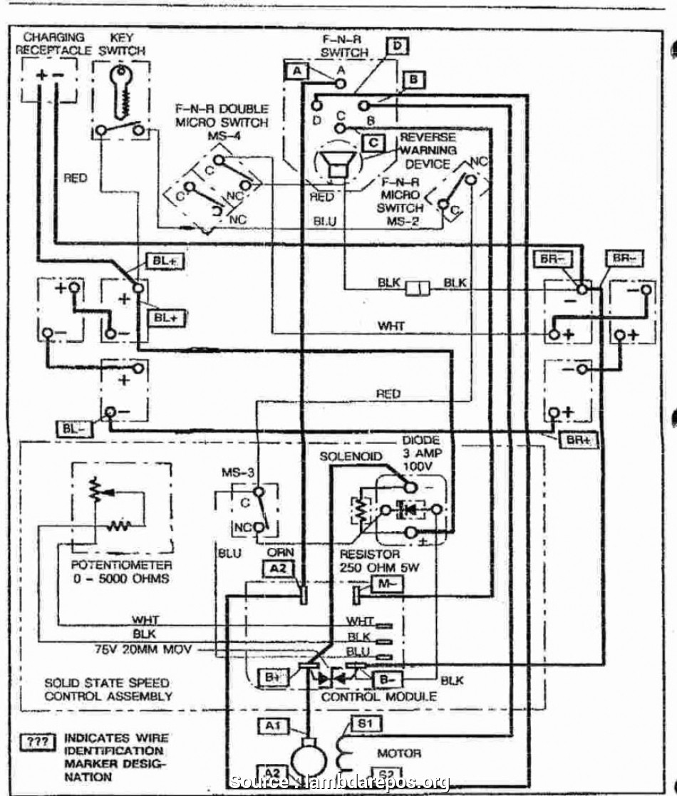 Ez Go Wire Diagram | Wiring Library - 36 Volt Golf Cart Wiring Diagram