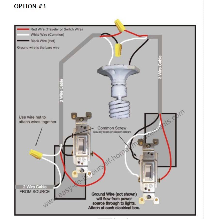 Fab Lab Ncc - New Advanced Electrical Wiring - 3 Way Switching Wiring Diagram