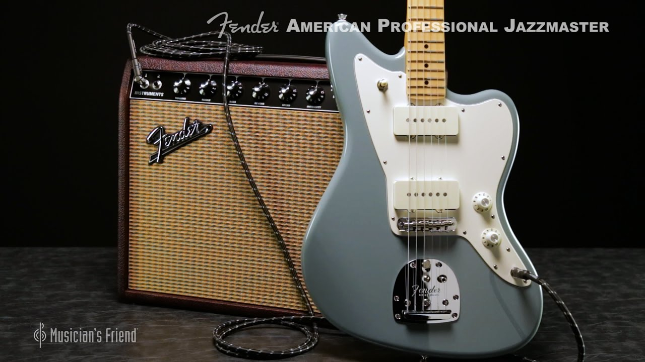 Fender American Professional Jazzmaster Electric Guitar - Youtube - Jazzmaster Wiring Diagram