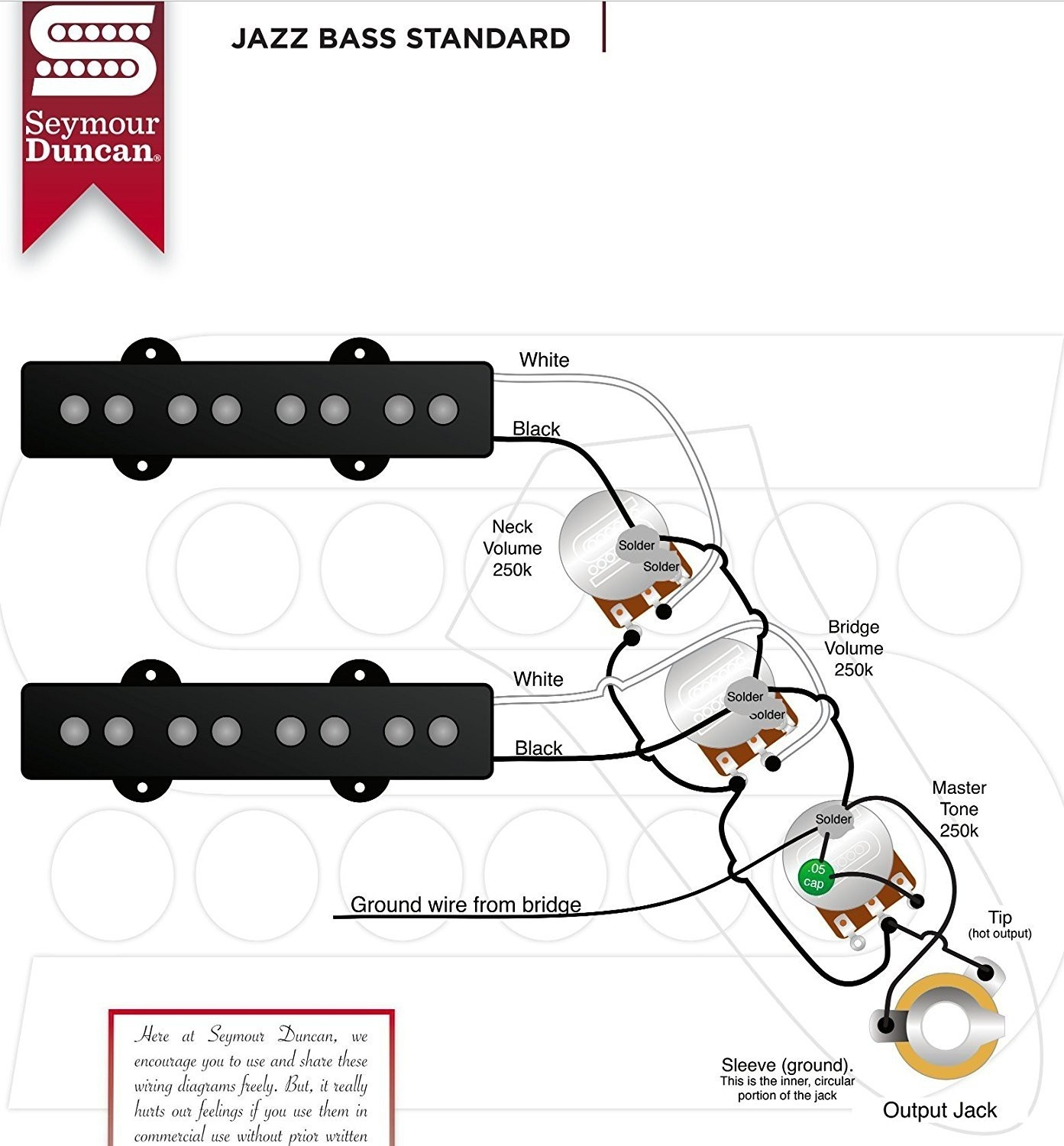 Fender Deluxe Jazz Bass Wiring Diagram | Manual E-Books - Fender Jazz Bass Wiring Diagram