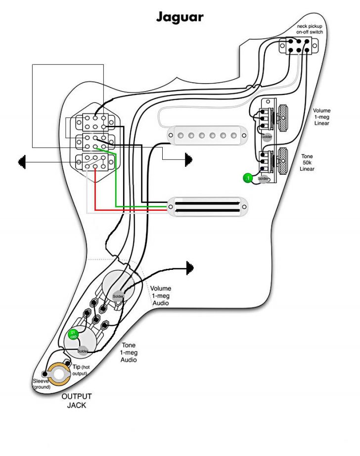 Fender Jaguar Wiring Diagram - Wiring Diagrams Hubs - Fender