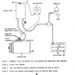 Figure 9. Generator Regulator Removal, Adjustment, And Test Wiring   Wiring Diagram Replace Generator With Alternator
