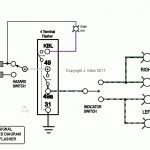 Flashers And Hazards   3 Prong Flasher Wiring Diagram