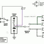 Flashers And Hazards   5 Pin Relay Wiring Diagram