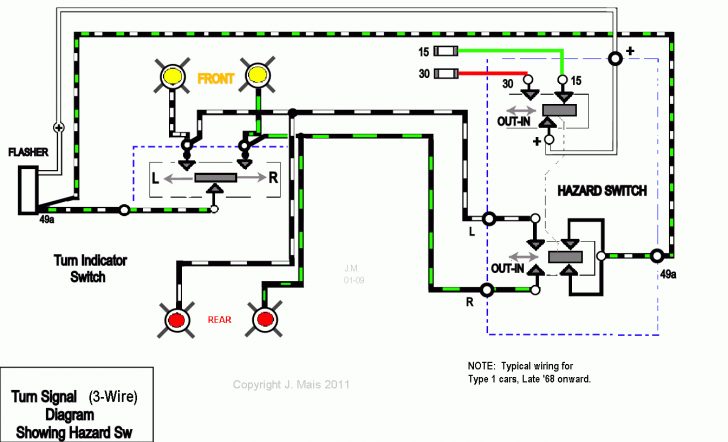 Flashers And Hazards - Turn Signal Flasher Wiring Diagram | Wiring Diagram
