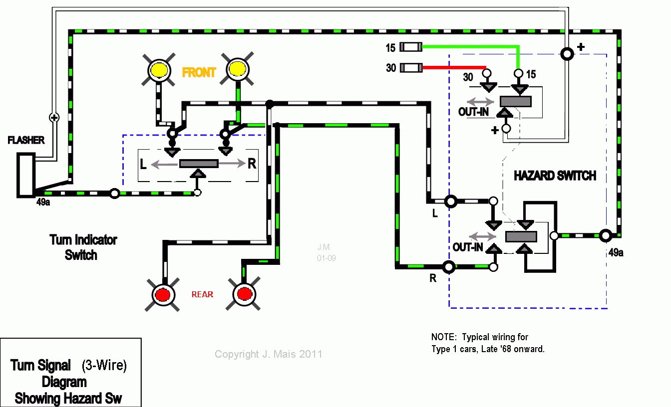 Flashers And Hazards - Turn Signal Flasher Wiring Diagram