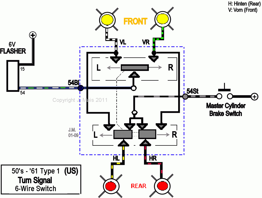 Flashers And Hazards - Turn Signal Flasher Wiring Diagram