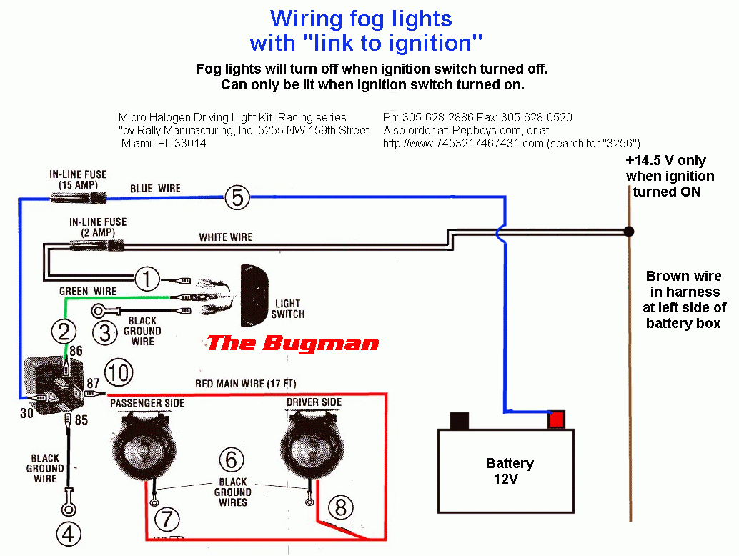 Fog Lights Wiring Diagram Diagrams Schematics And Light On Fog Light - Fog Light Wiring Diagram