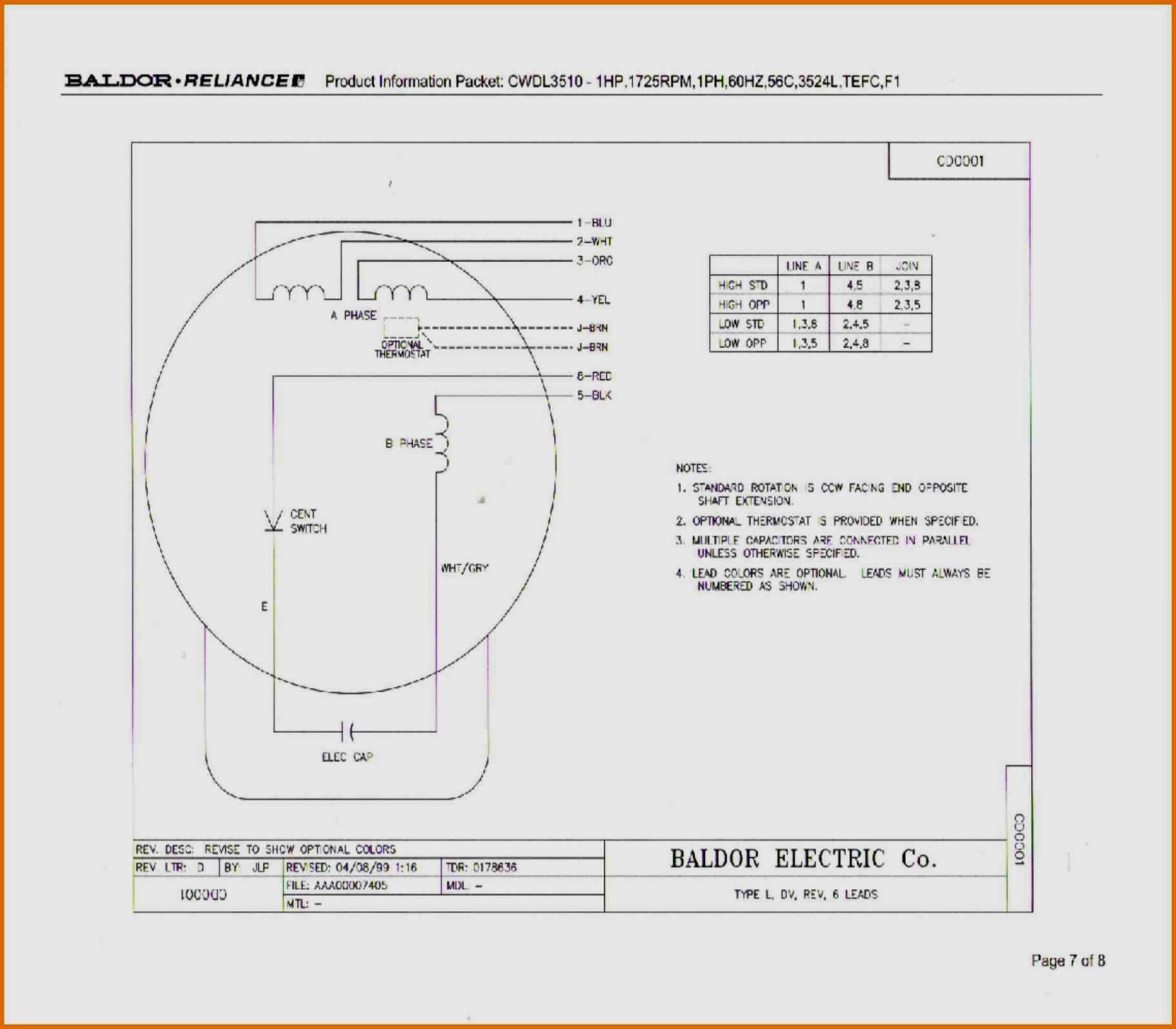 3 Phase 6 Lead Motor Wiring Diagram Cadician's Blog