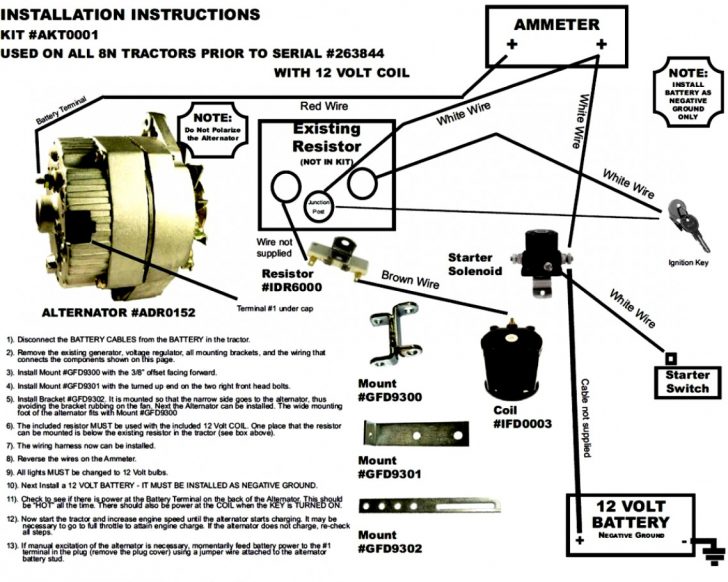 Ford 12 Volt Solenoid Wiring Diagram | Wiring Diagram - 8N Ford Tractor