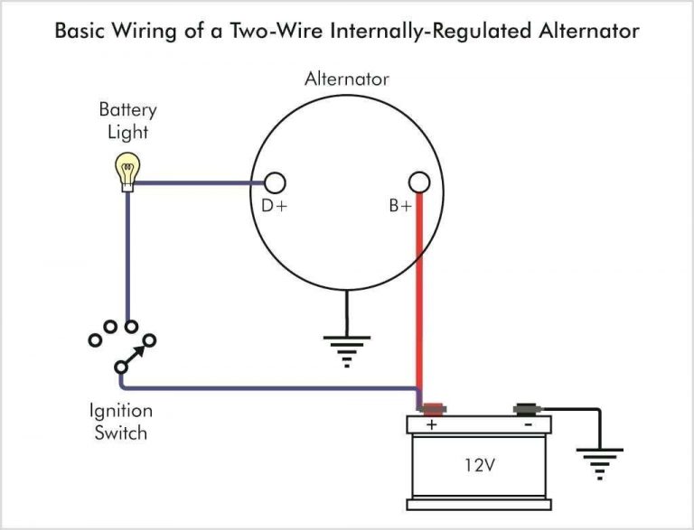 Ford Alternator External Regulator Wiring Diagram Wiring Diagram