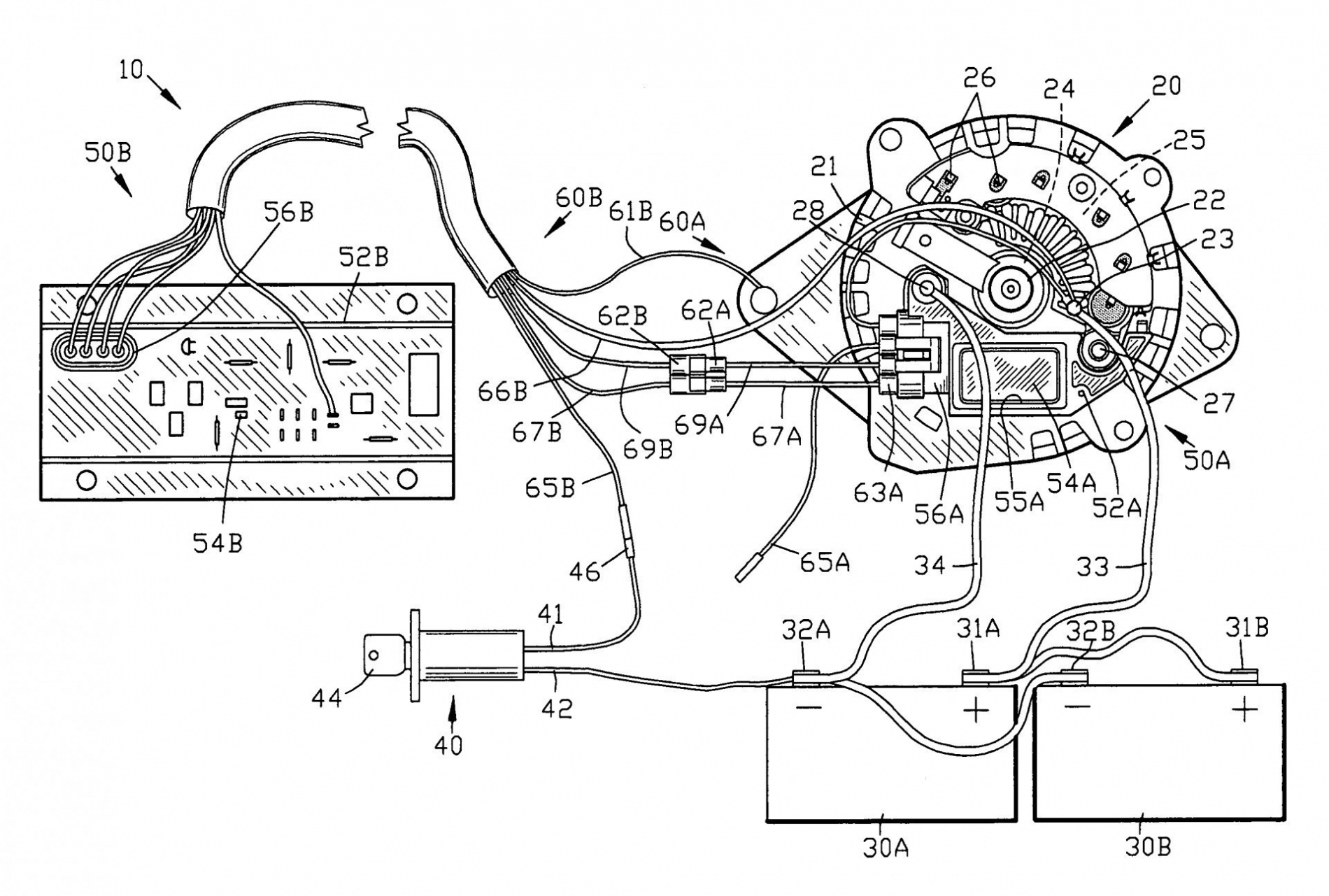 Ford Alternator Wiring Diagram Internal Regulator - Cadician's Blog