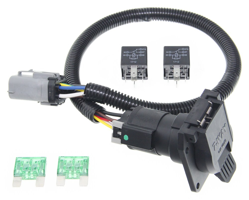 Ford F 250 Trailer Plug Wiring Diagram 7 Pin - Wiring Diagrams Hubs - Trailer Brake Wiring Diagram 7 Way