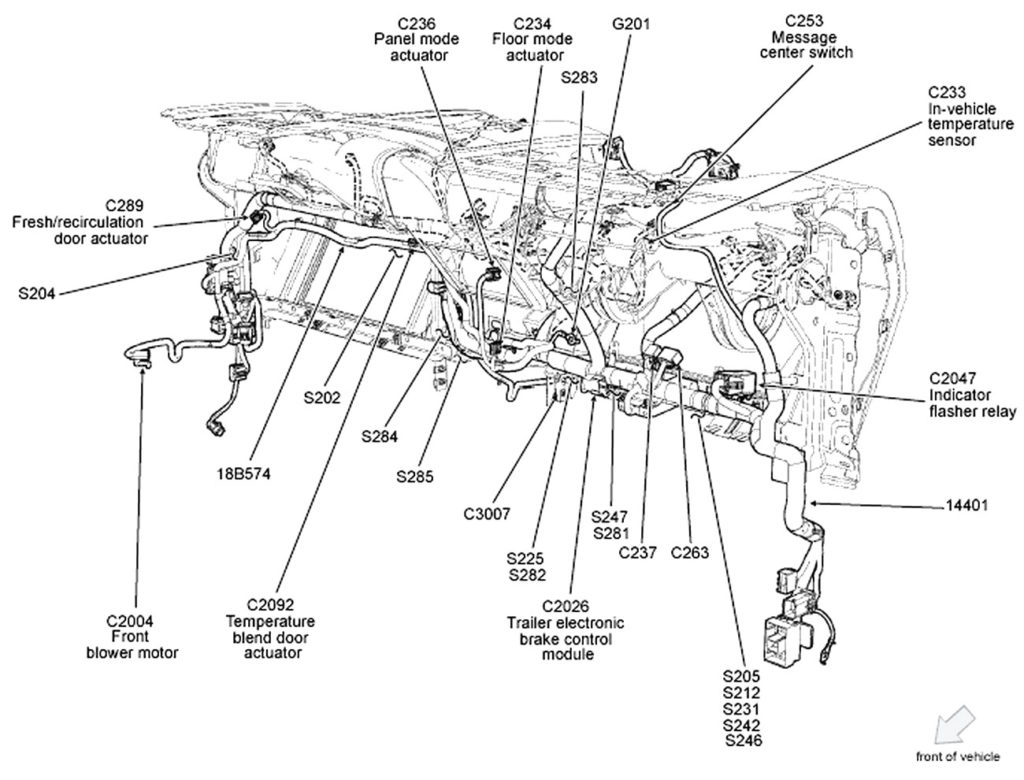 Ford Wiring Harness Diagrams Diagram Schematic