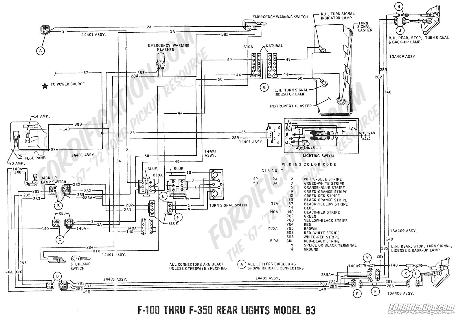Ford Wiring Harness For Vans - Wiring Diagram Data - Ford Alternator Wiring Diagram