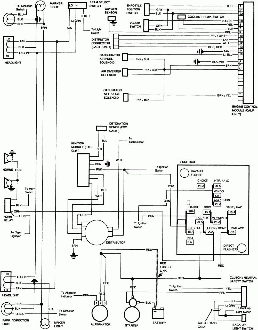 Free Wiring Diagram 1991 Gmc Sierra | Wiring Schematic For 83 K10 - 1991 Chevy Truck Wiring Diagram