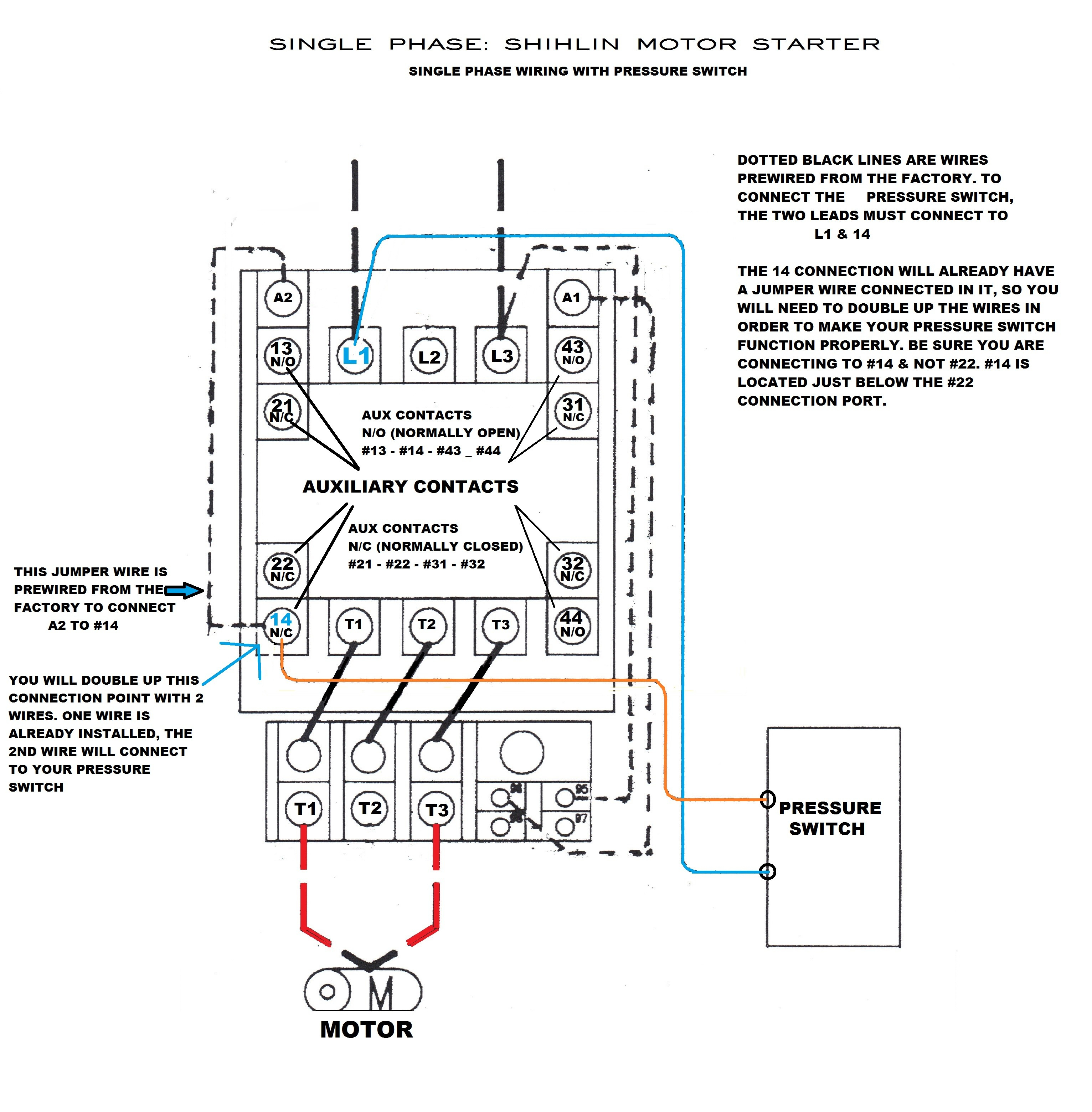 Compressor pressure switch wiring diagram Idea