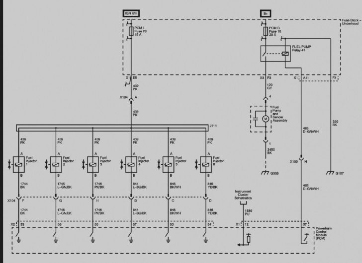 Fuel Injector Wiring Diagram - All Wiring Diagram Data - Fuel Injector