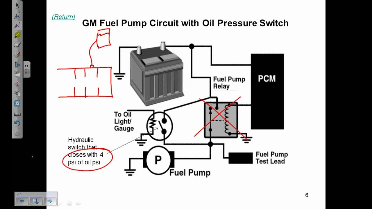 Wiring Diagram For Fuel Pump