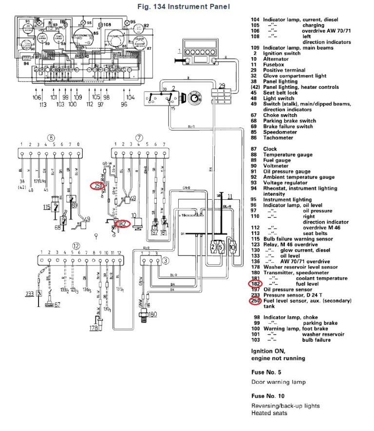 Fuel Tank Schematic Diagram Wiring Library Fuel Sending Unit Wiring