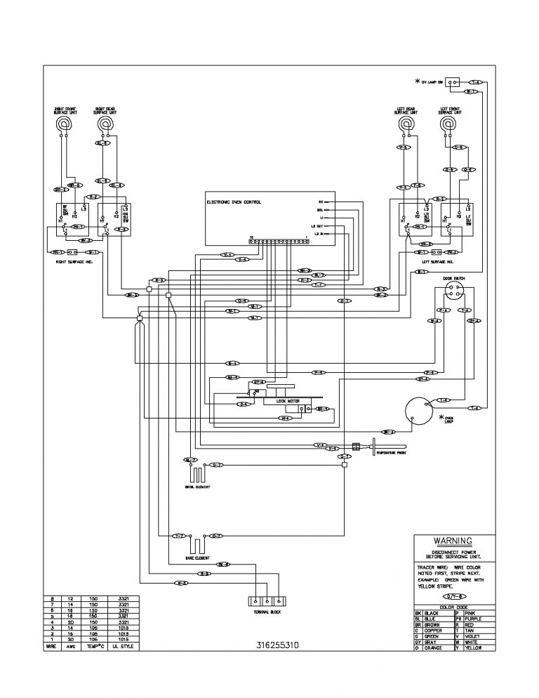 Ge Electric Stove Wiring Diagrams Wiring Diagram Electric Stove