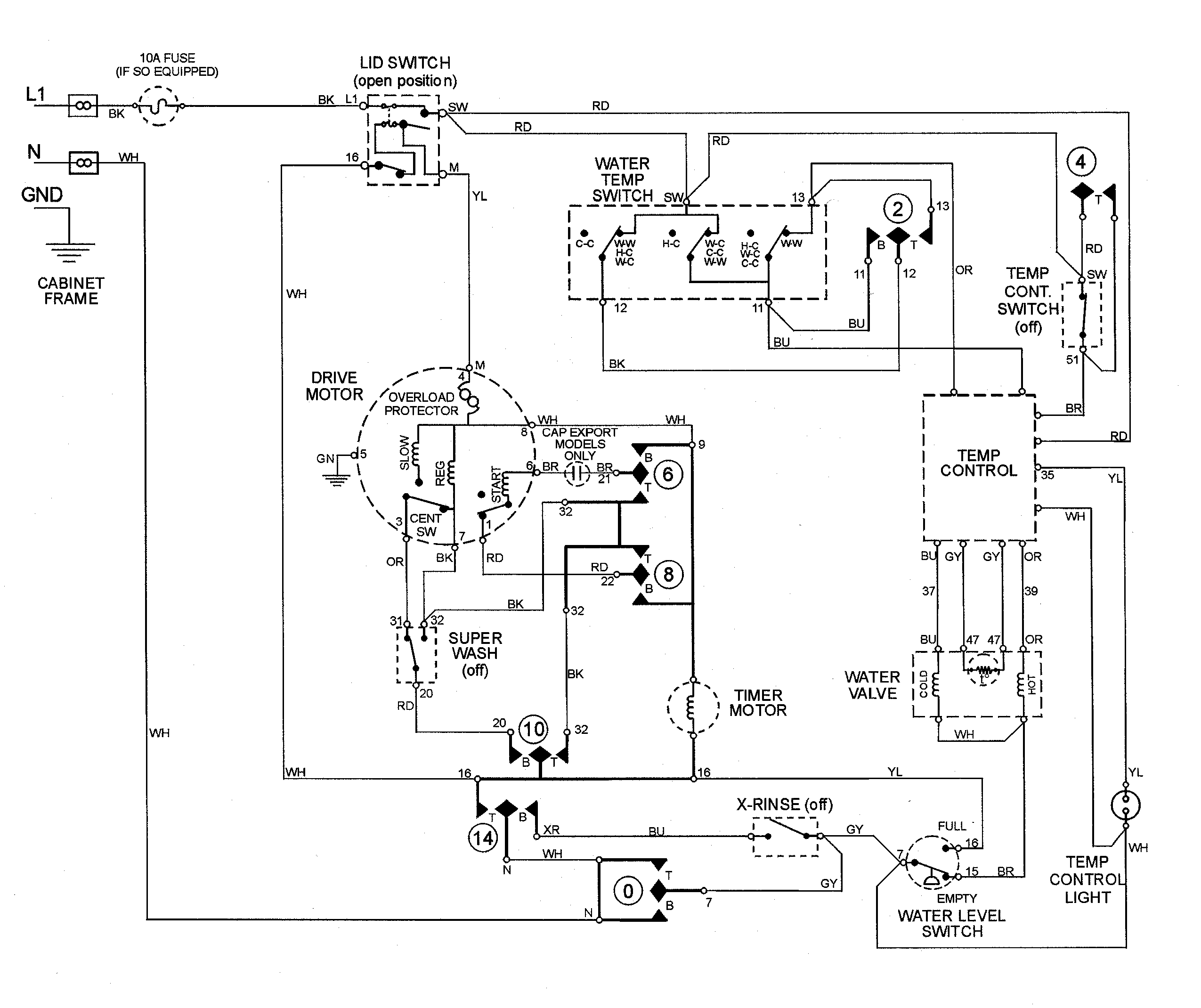 Ge Stove Wiring To Burners - Wiring Diagram Data - Ge Stove Wiring Diagram