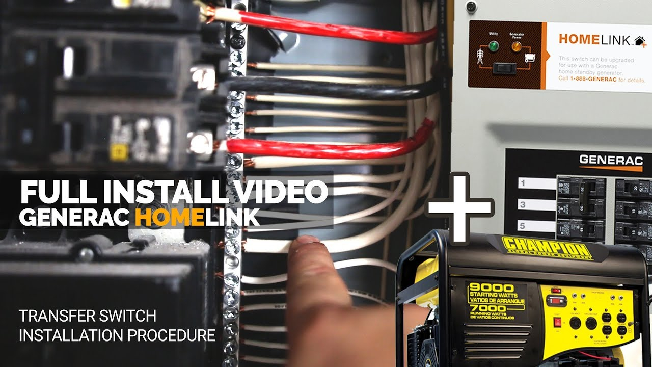 Transfer Switch Wiring House