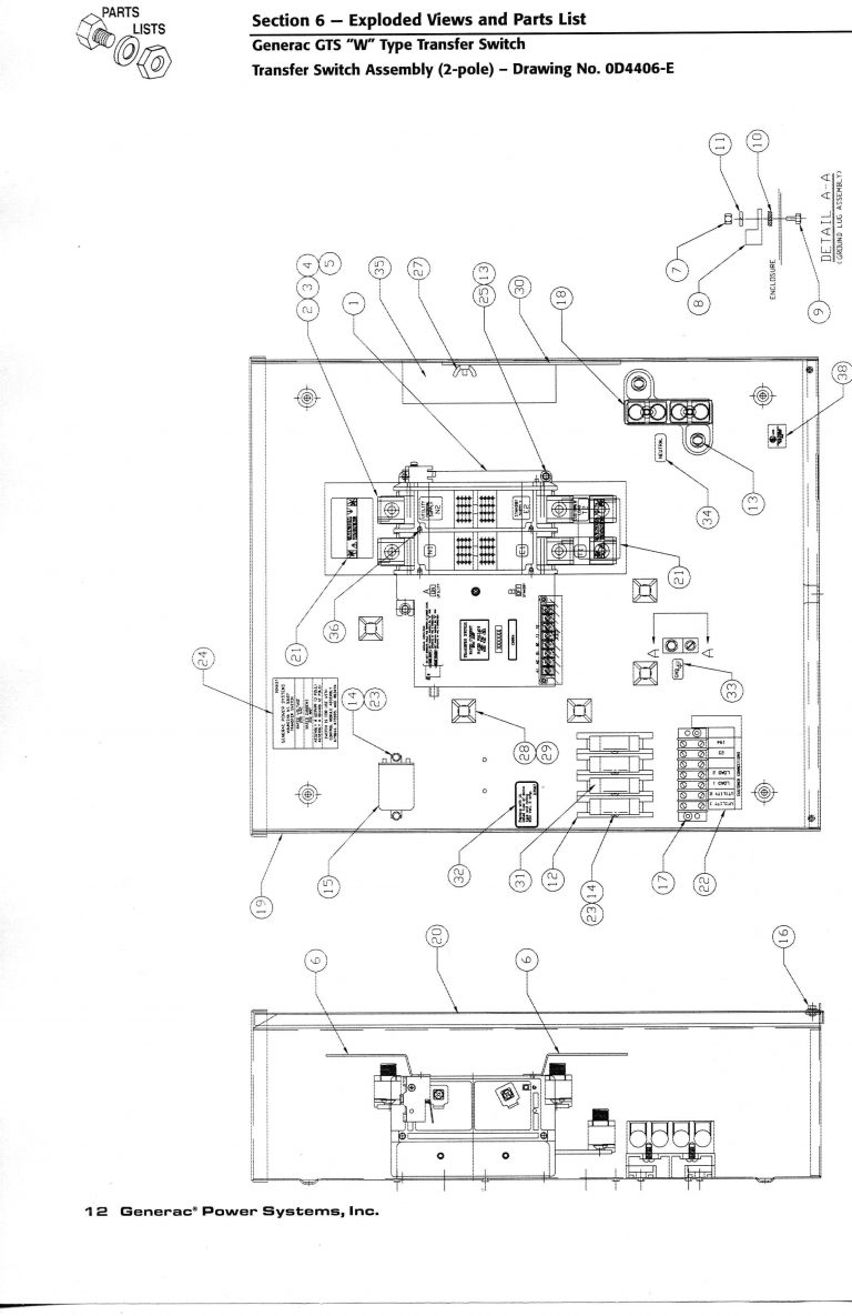 Generac Nexus Switch Wiring 6678