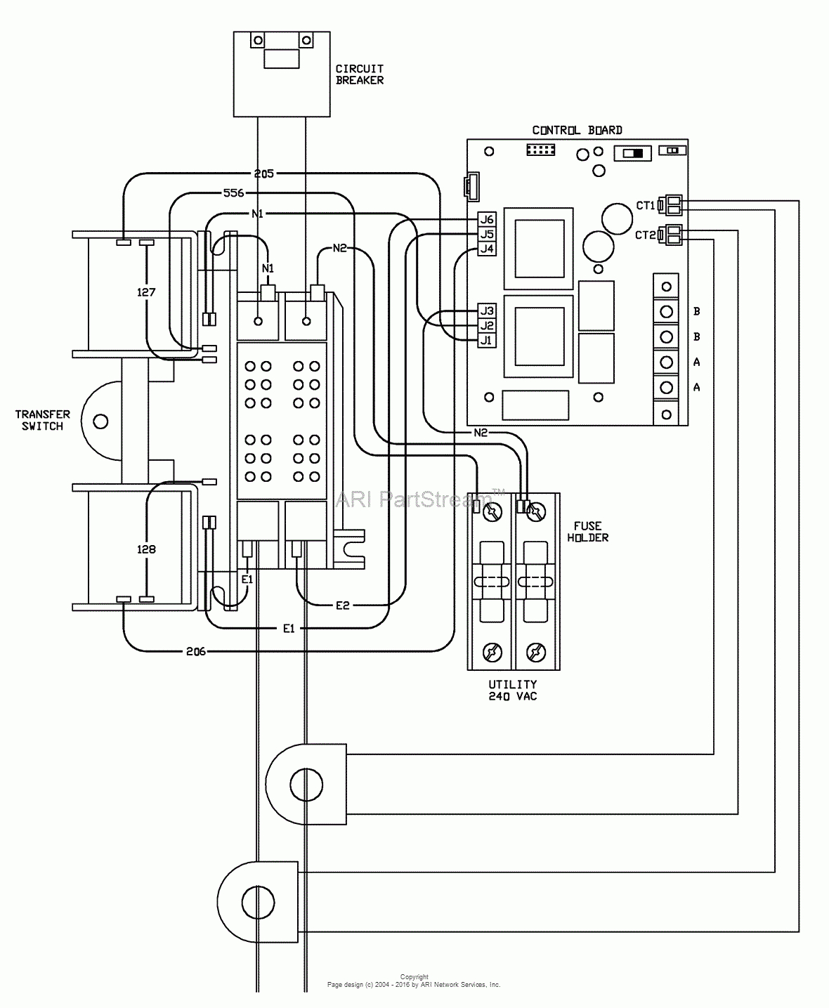 Generac Transfer Switch Wiring Diagram | Manual E-Books - Generac 200 Amp Transfer Switch Wiring Diagram