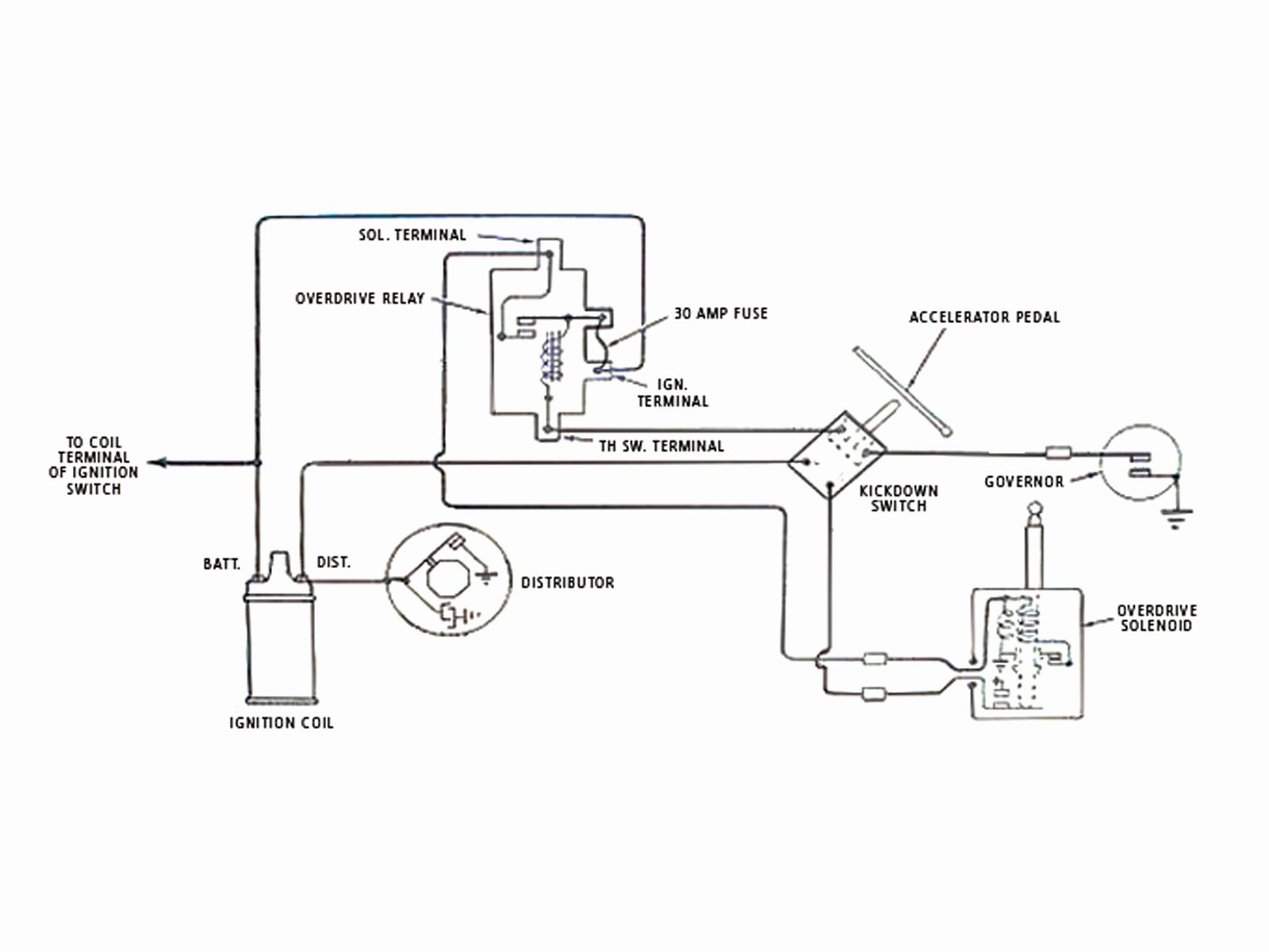 General Motors Wiring Diagram Lovely Borg Warner Overdrive Hot Rod - General Motors Wiring Diagram