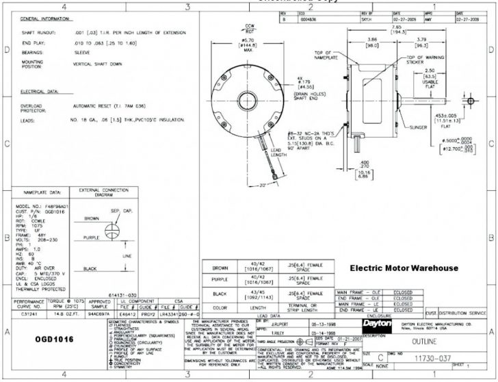 Genteq Motor Wiring Diagram Free Download | Manual E-Books - Genteq