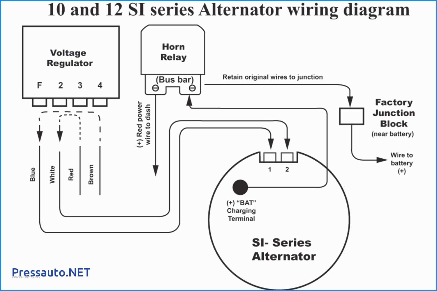 3 wire alternator wiring diagram