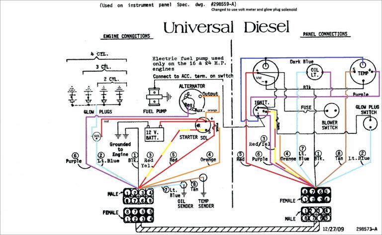 Gm 4 Pin Alternator Wiring Diagram | Wiring Library - 2 Wire Alternator