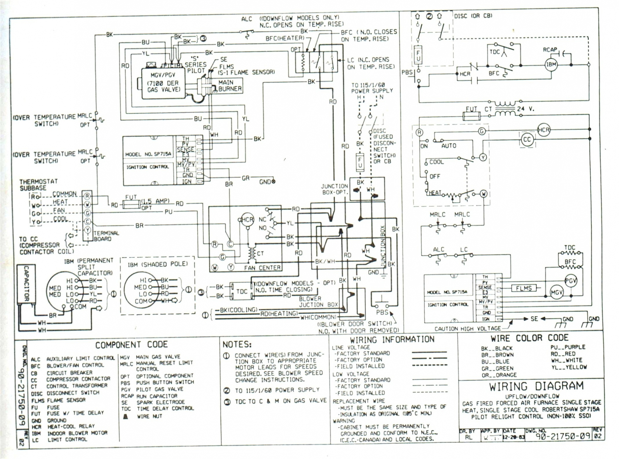 Air Handler Fan Relay Wiring Diagram