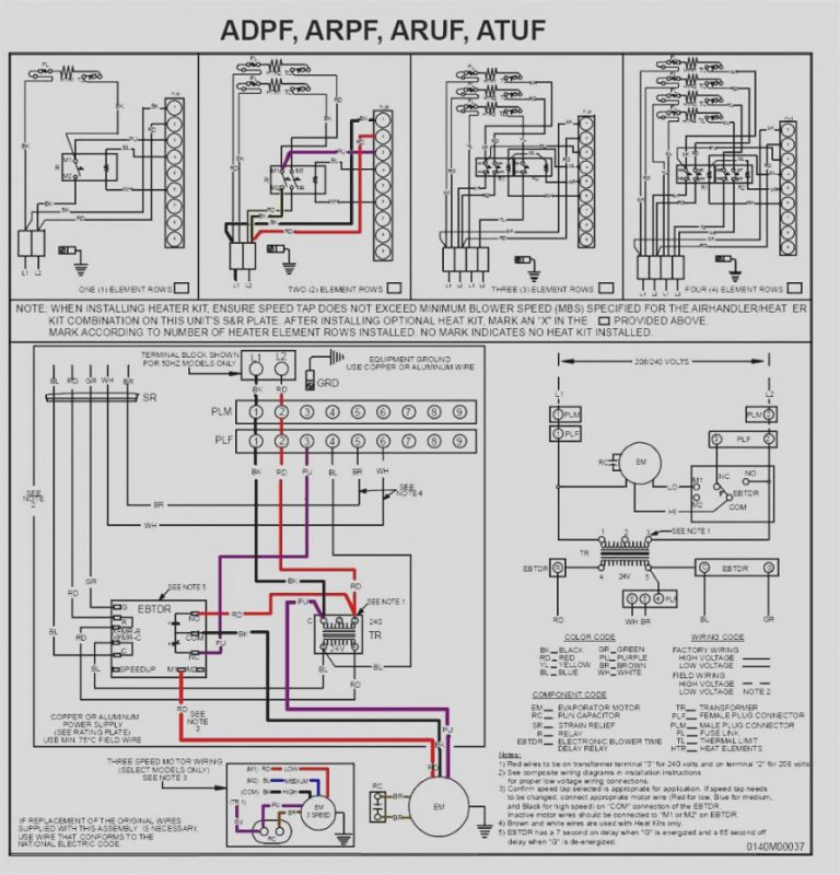 Goodman Aruf Air Handler Wiring Diagrams Furnace Model Wiring Diagram