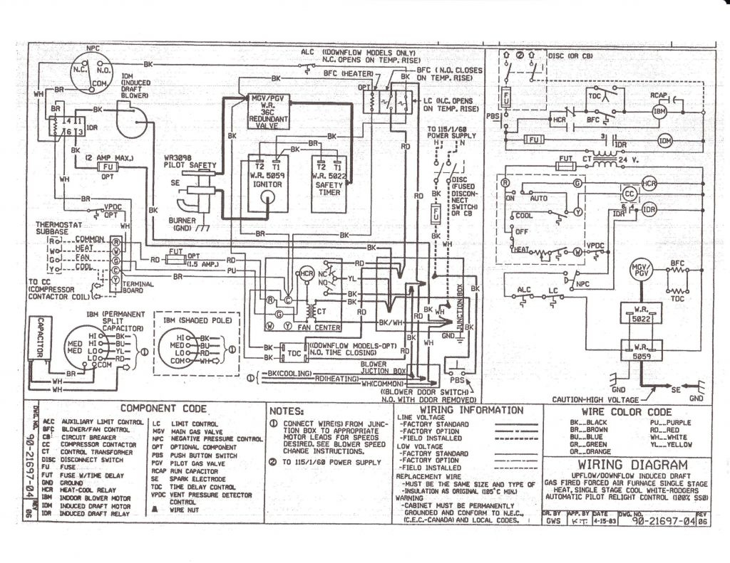 Goodman Electric Furnace Wiring Diagram - Shahsramblings - Goodman Electric Furnace Wiring Diagram