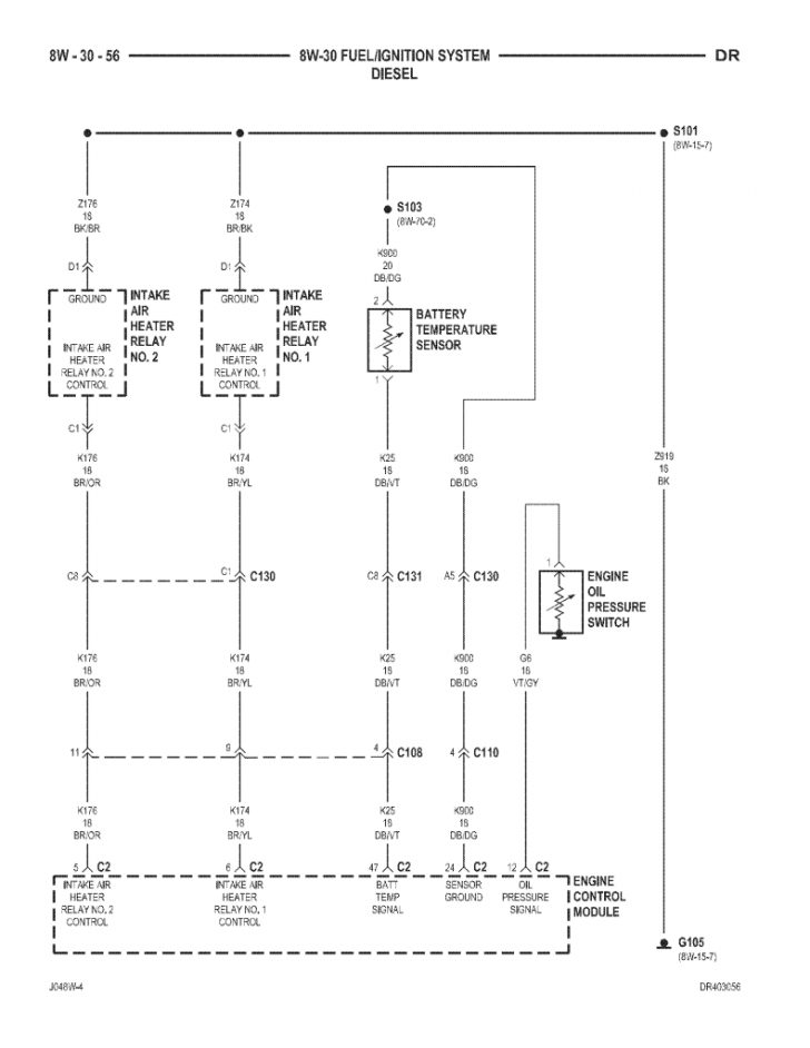 Grid Heater Relay Hook Up - Wire Diagram? - Dodge Cummins Diesel Forum ...