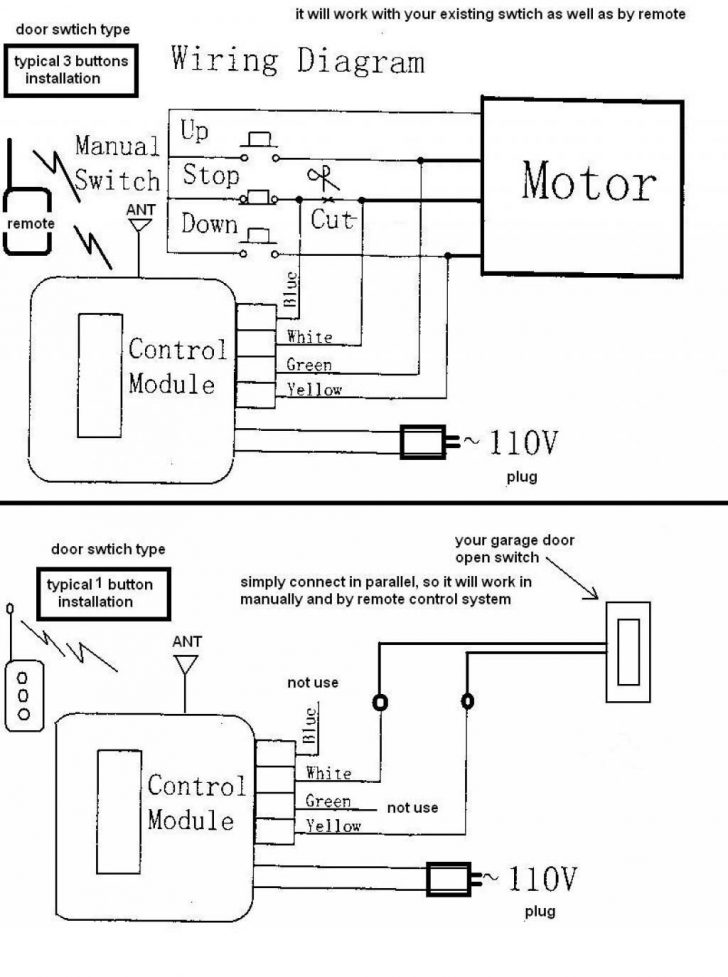 Low Voltage Garage Door Wiring