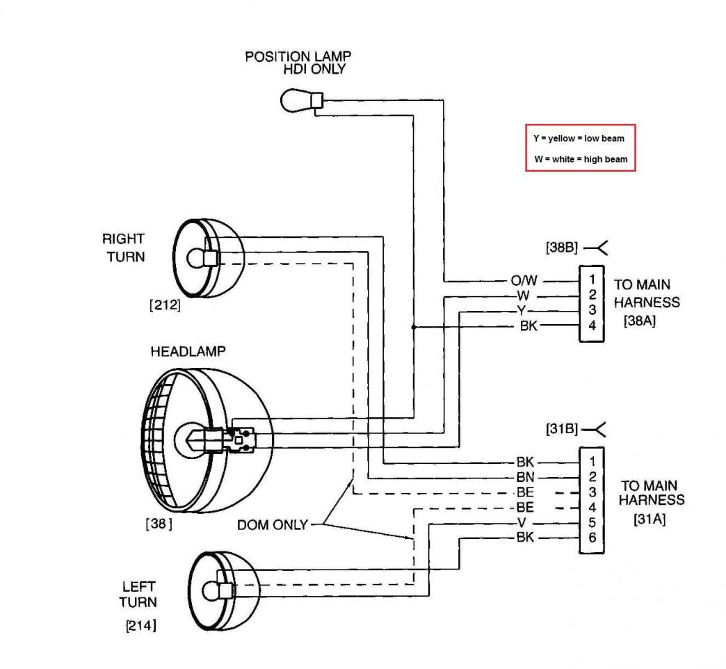 Headlight Wiring Diagram - Deltagenerali - Headlight Wiring Diagram