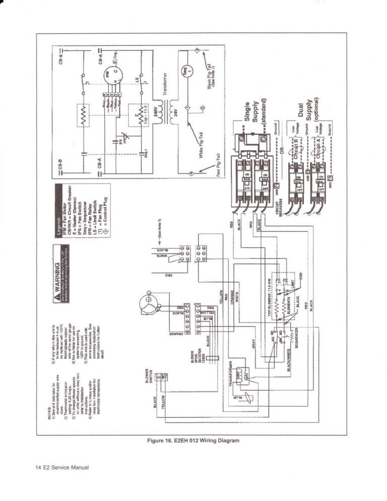 Heat Sequencer Wiring Diagram Lovely Goodman Electric Furnace 12 1 ...