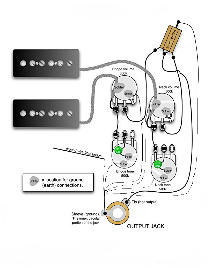 Help Wiring Sd 59&amp;#039; - Only One Wire - Page 2 - Seymour Duncan Wiring Diagram