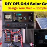 High Capacity Off Grid Solar Generator (Rev 4)    Wiring Diagram   Off Grid Solar System Wiring Diagram