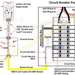 Home Electrical Service Panel Wiring Diagram | Manual E Books   Electrical Panel Wiring Diagram