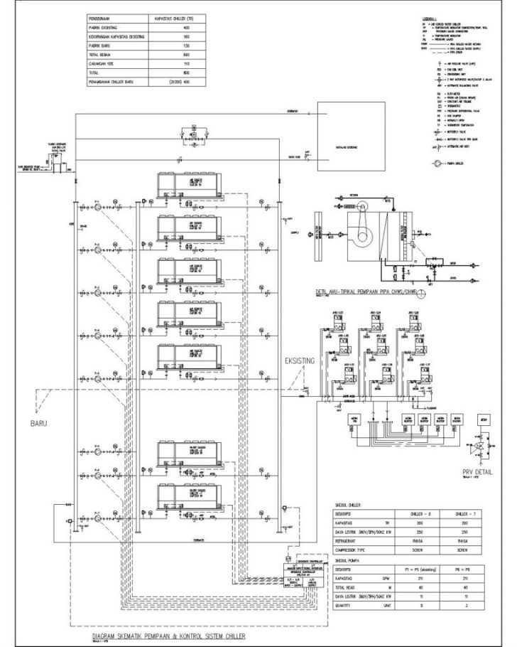 Home Plumbing System. Trane Chiller Piping Diagram: Trane Chiller